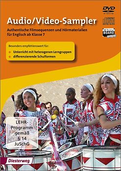 Audio / Video-Sampler - Authentische Filmsequenzen und Hörmaterialien für Englisch ab Klasse 7 DVD