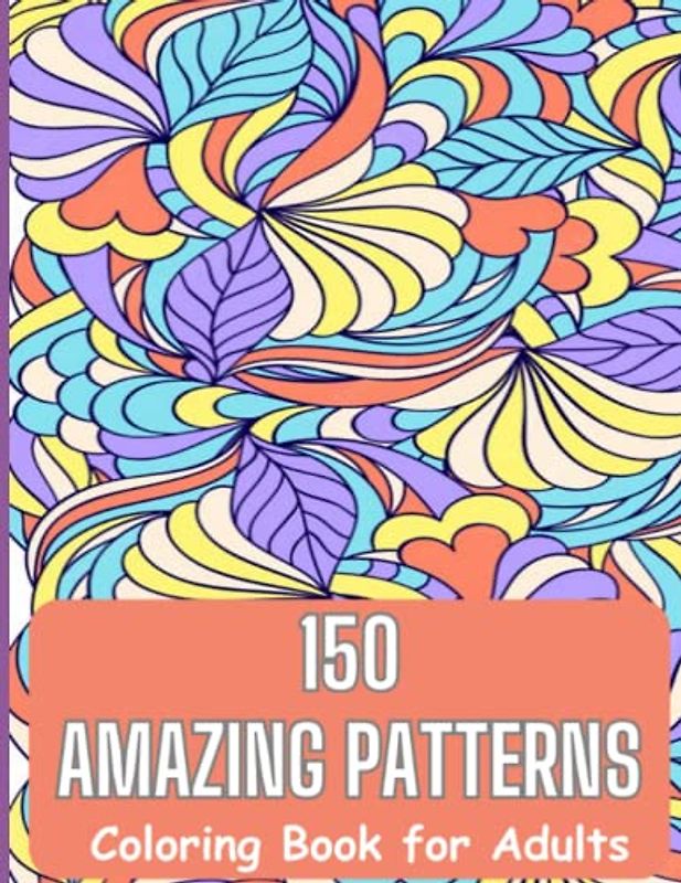 150 AMAZING PATTERN; Within the pages of this book, you will discover a rich assortment of mesmerizing designs that range from geometric shapes and ... nature-inspired motifs and abstract patterns