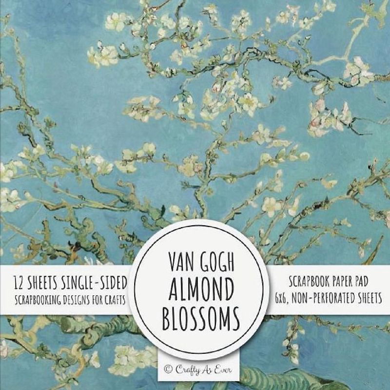 Van Gogh Almond Blossom Scrapbook Paper Pad