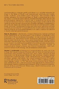 Communicating to Manage Health and Illness