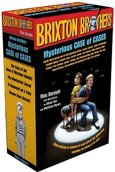 Brixton Brothers Mysterious Case of Cases (Boxed Set): The Case of the Case of Mistaken Identity; The Ghostwriter Secret; It Happened on a Train; Danger Goes Berserk