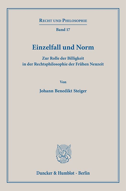 Einzelfall und Norm