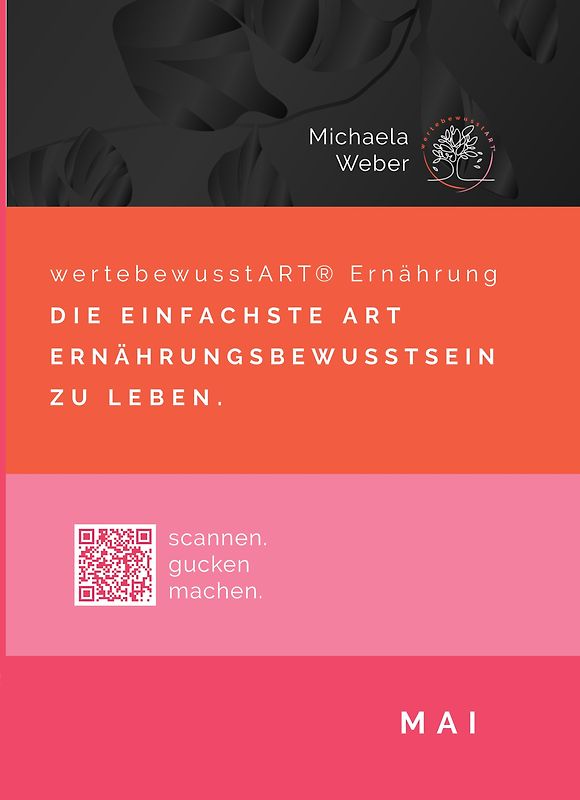 wertebewusstART® Ernährungsplan Saisonmonat MAI
