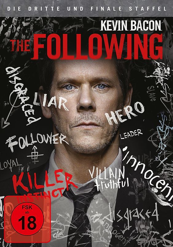 The Following - Die komplette dritte Staffel (4 Discs) DVD