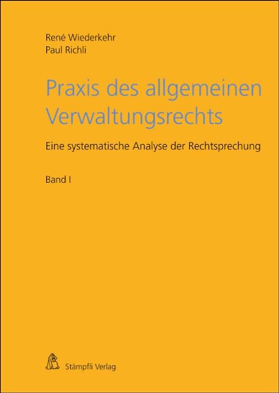 Praxis des allgemeinen Verwaltungsrechts