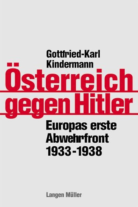 Österreich gegen Hitler - 1933-1938