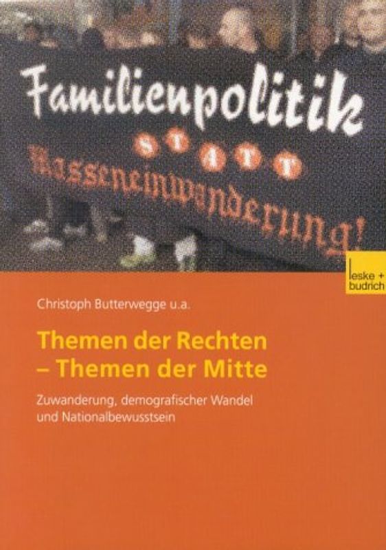 Themen der Rechten — Themen der Mitte
