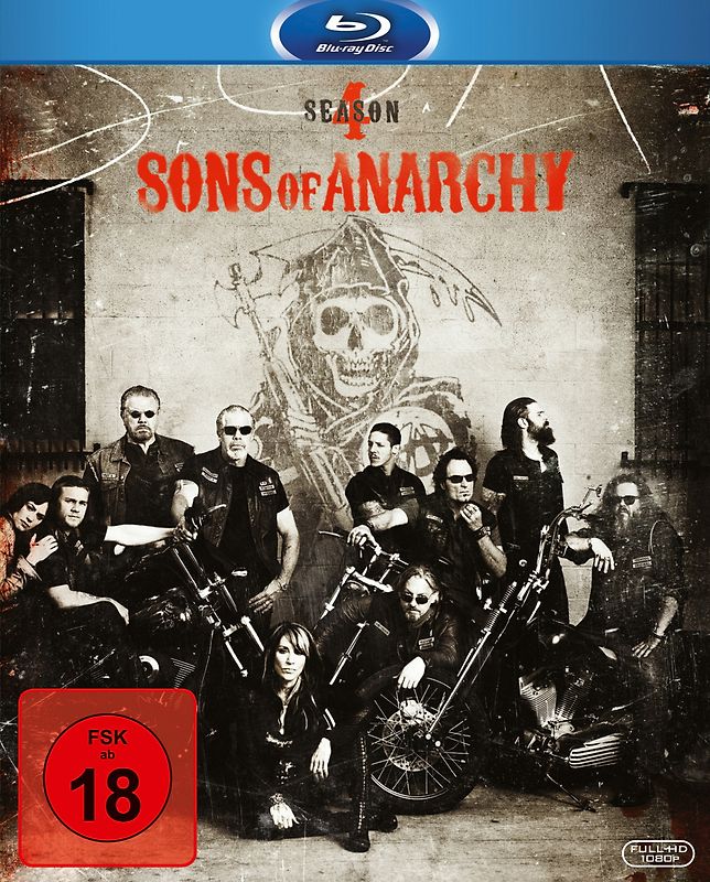 Sons of Anarchy - Season 4 Blu-ray Disc