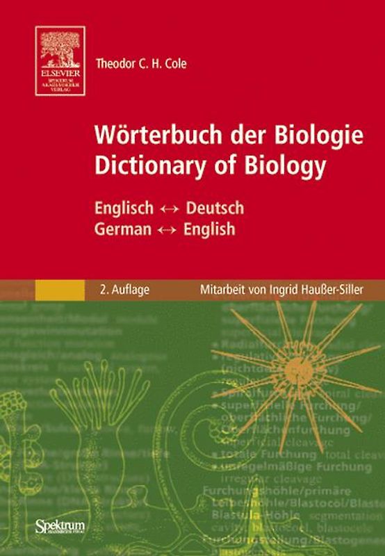 Wörterbuch der Biologie/Dictionary of Biology