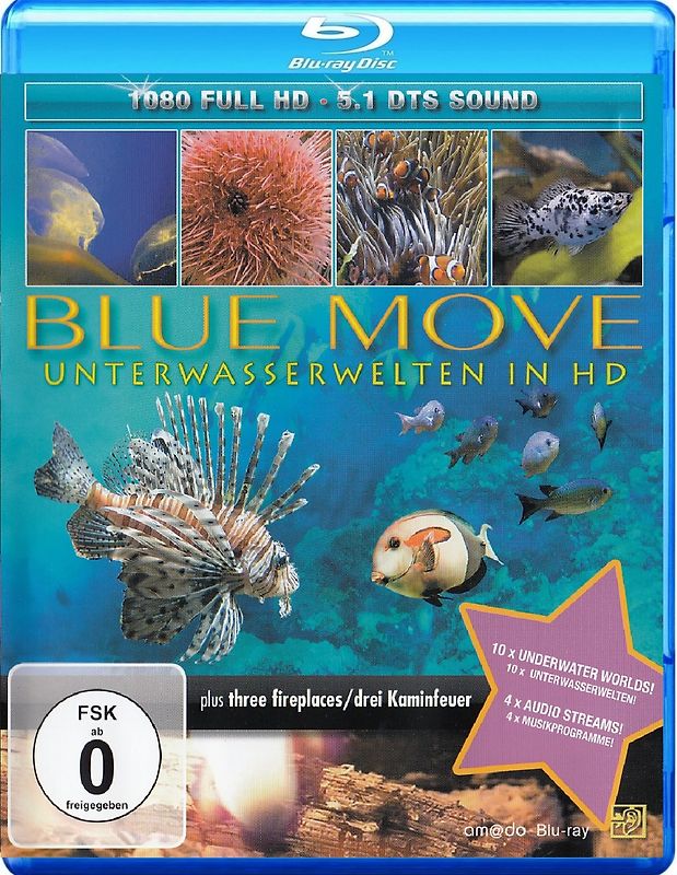 Blue Move - Unterwasserwelten in HD Blu-ray Disc