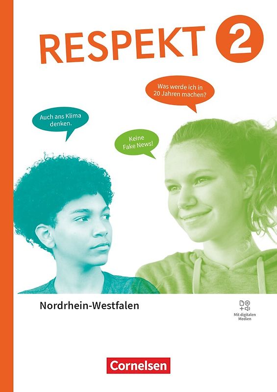 Respekt - Lehrwerk für Ethik, Werte und Normen, Praktische Philosophie und LER - Nordrhein-Westfalen - Ausgabe ab 2025 - Band 2