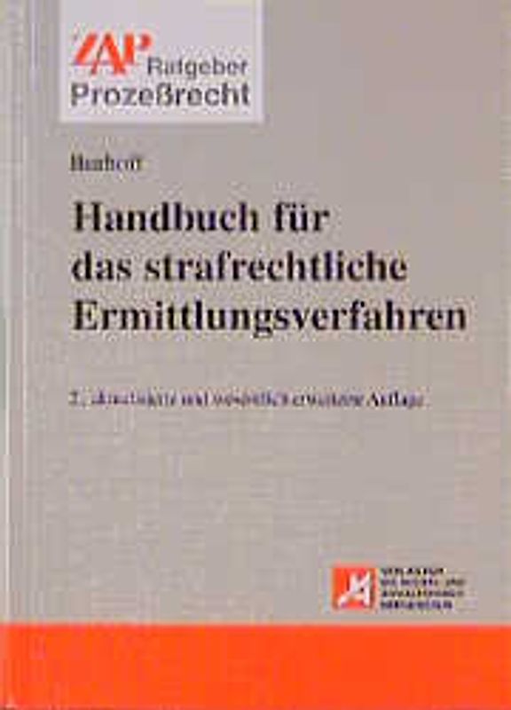 Handbuch für das strafrechtliche Ermittlungsverfahren