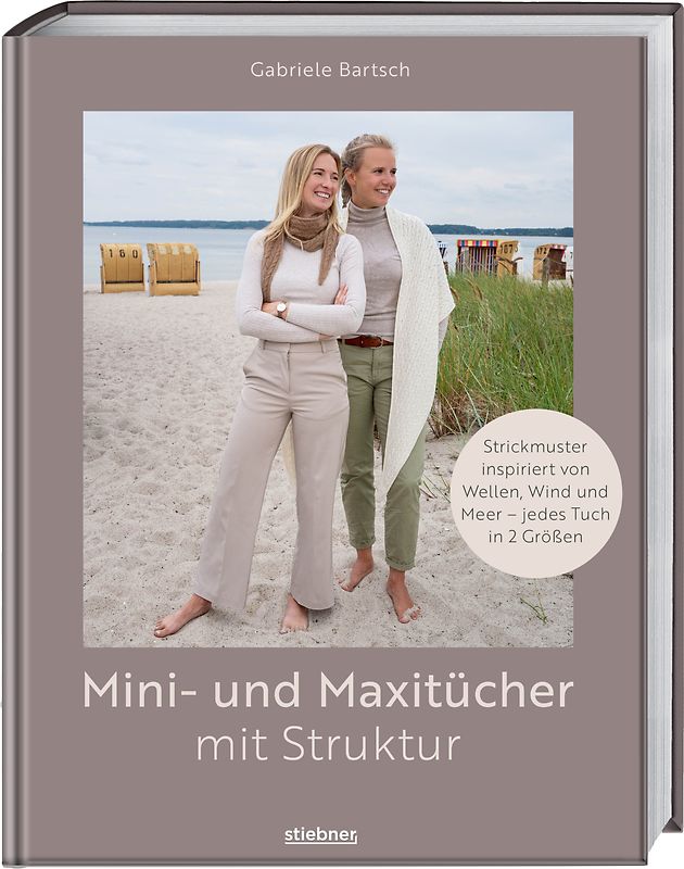 Mini- und Maxitücher mit Struktur