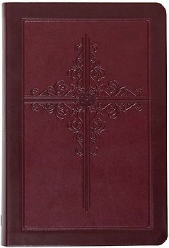 The Passion Translation New Testament (2020 Edition) Giant Print Compact Burgundy