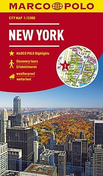 MARCO POLO Cityplan New York 1:12.000