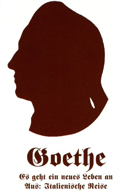 Es geht ein neues Leben an. Aus: Die Italienische Reise