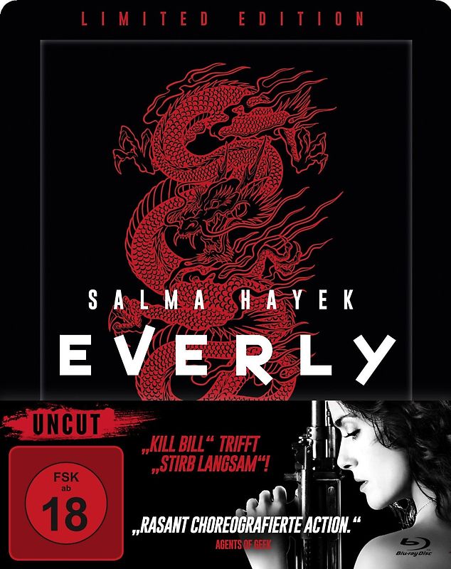 Everly [Steelbook, Limited Edition] Blu-ray Disc