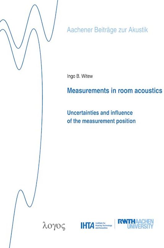 Measurements in room acoustics