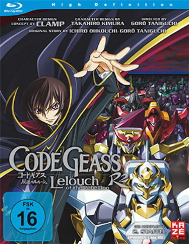 Code Geass: Lelouch of the Rebellion R2 - Staffel 2 [2 Discs inkl. Booklet] Blu-ray Disc