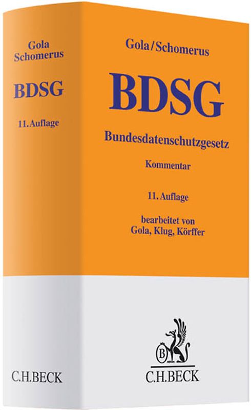 BDSG Bundesdatenschutzgesetz