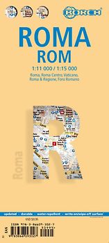 Rome, Rom, Borch Map
