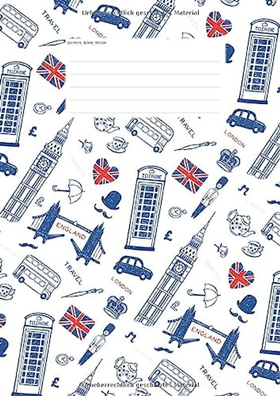 Hefte - Blöcke - Notizen: Vokabelheft DIN A4, 50 Seiten, Soft Cover, Inhaltsverzeichnis, 2 Spalten, Erfolgs-Tracker, Schulheft englisch