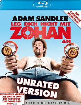 Leg dich nicht mit Zohan an (Unrated Version) Blu-ray Disc