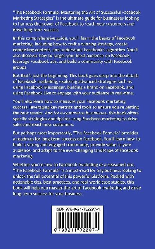 The Facebook Formula