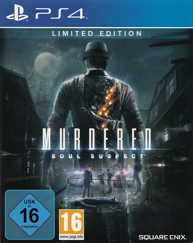 Murdered: Soul Suspect [Limited Edition inkl. Limitierte Sonderverpackung, Notizbuch] PlayStation 4