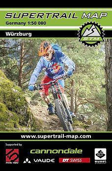 Supertrail Map Würzburg