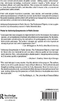 Achieving Competencies in Public Service