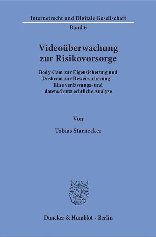 Videoüberwachung zur Risikovorsorge.