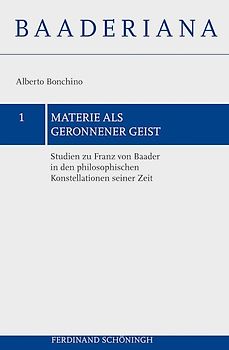 Materie als geronnener Geist