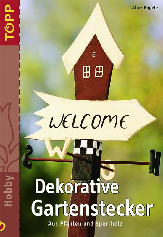 Dekorative Gartenstecker