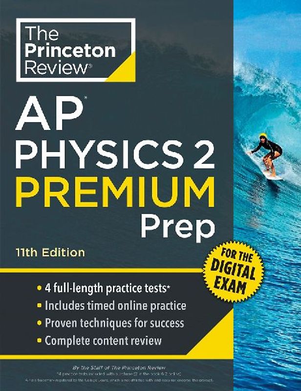 Princeton Review AP Physics 2 Premium Prep, 11th Edition
