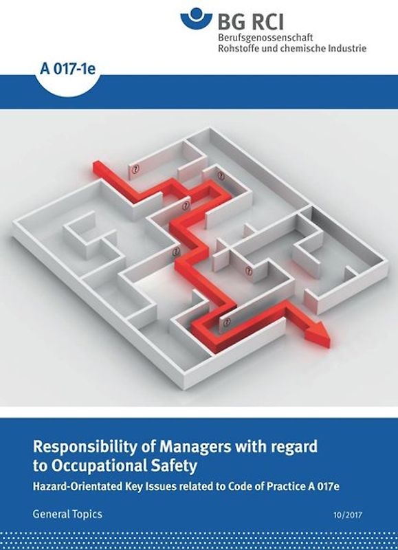 A 017-1e Responsibility of Managers with regard to Occupational Safety