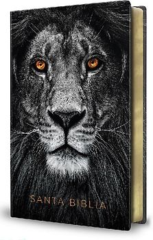 Biblia Rvr 1960 Letra Grande Tamaño Manual, Símil Piel León de Juda / Spanish Bible Rvr 1960 Handy Size Large Print Imitation Leather Lion of Judah