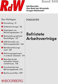 Befristete Arbeitsverträge