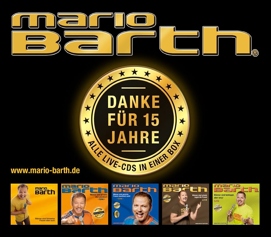 Barth,Mario - Danke für 15 Jahre: Die Box [6 Audio CDs]
