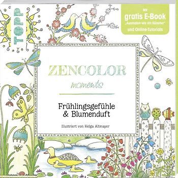 Zencolor moments. Frühlingsgefühle & Blumenduft
