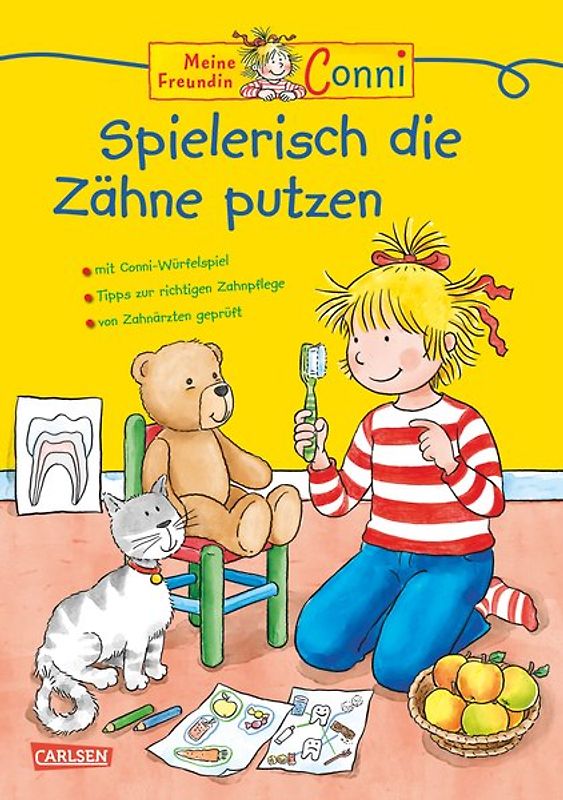 Conni Gelbe Reihe (Beschäftigungsbuch): Spielerisch die Zähne putzen