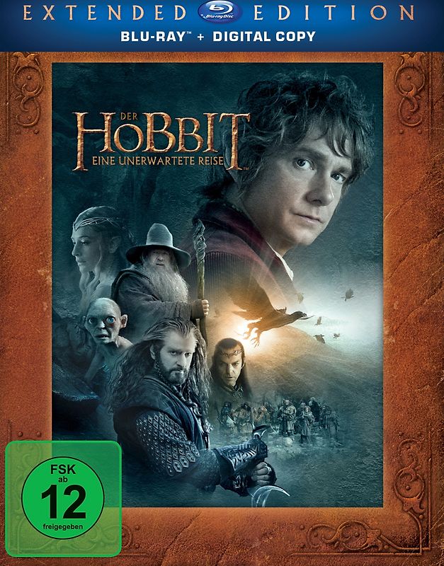 Der Hobbit: Eine unerwartete Reise [Extended Edition 3 Discs] Blu-ray Disc