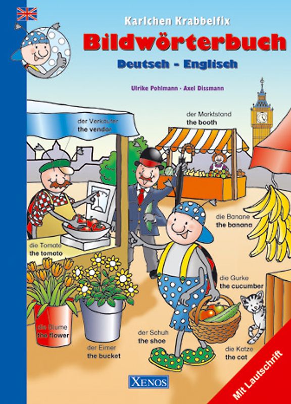 Karlchen Krabbelfix Bildwörterbuch Deutsch-Englisch
