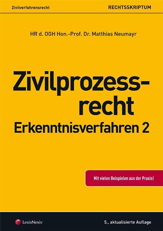 Zivilverfahrensrecht - Zivilprozeßrecht Erkenntnisverfahren 2