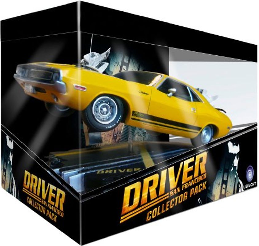 Driver: San Francisco [Collector Pack, inkl. Comic, Karte und Replika des 1970 Dodge Challenger R/T, Internationale Version] PlayStation 3