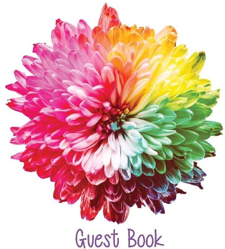 Guest Book, Guests Comments, Visitors Book, Vacation Home Guest Book, Beach House Guest Book, Comments Book, Visitor Book, Colourful Guest Book, Holiday Home, Retreat Centres, Family Holiday Guest Book (Hardback)