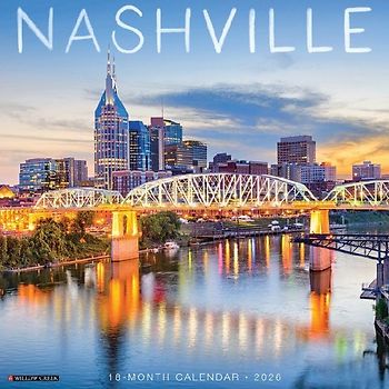 Nashville 12 X 12 Wall Calendar