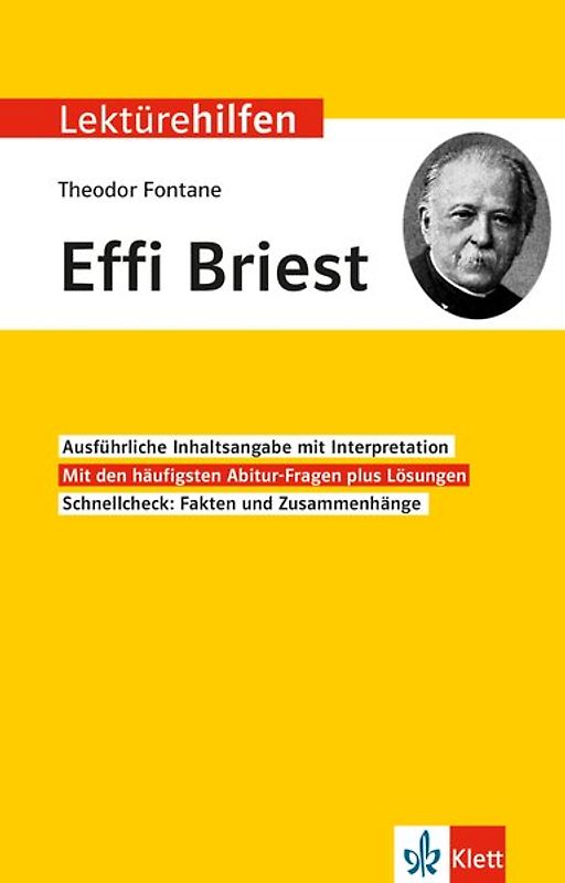 Lektürehilfen Theodor Fontane "Effi Briest"