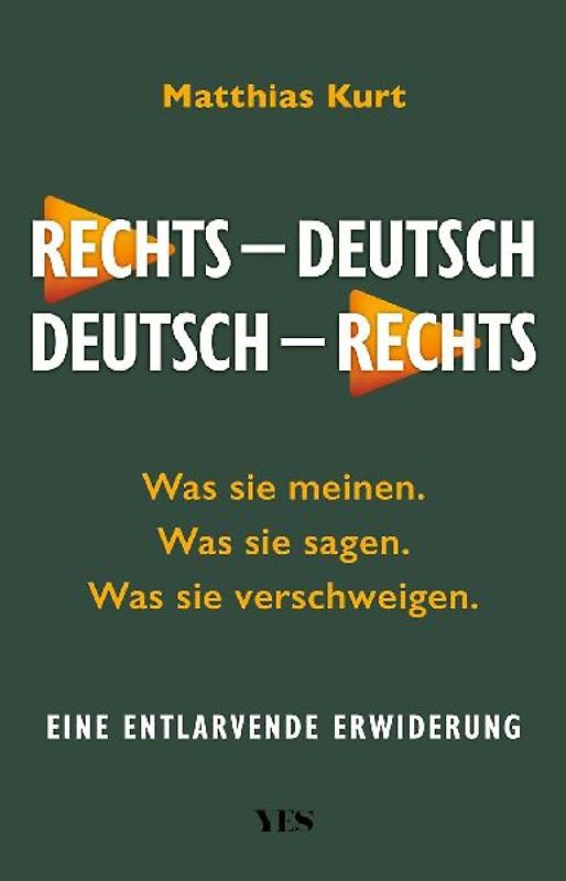 Rechts – Deutsch / Deutsch – Rechts