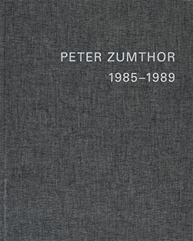 Peter Zumthor English Replacement